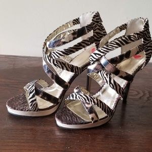 Pr♥️miscue Stiletto Sandals